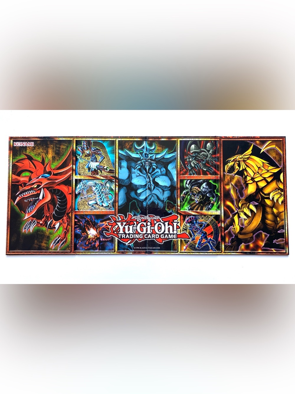 1996 Yu-Gi-Oh! Official Konami 2-Player Duel Playmat Play Card Game Board